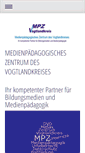 Mobile Screenshot of mpz-vogtlandkreis.de